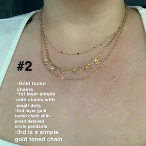 Layered necklace! 💛
